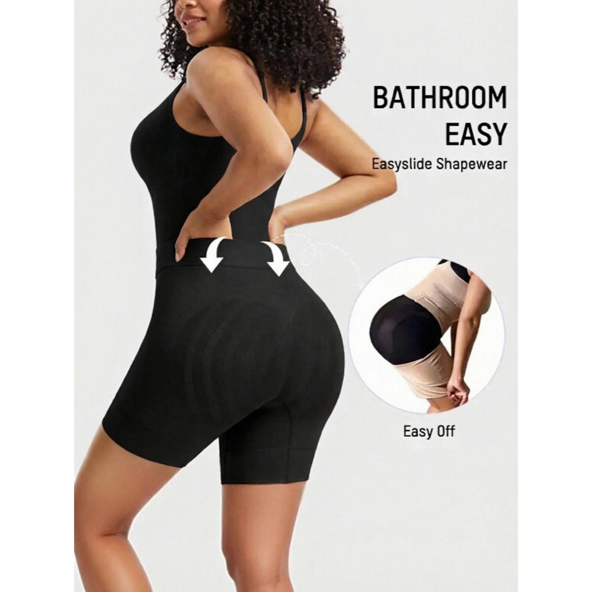 One-Piece Shapewear for Tummy Control and Butt Lifting Seamless Body Shaper