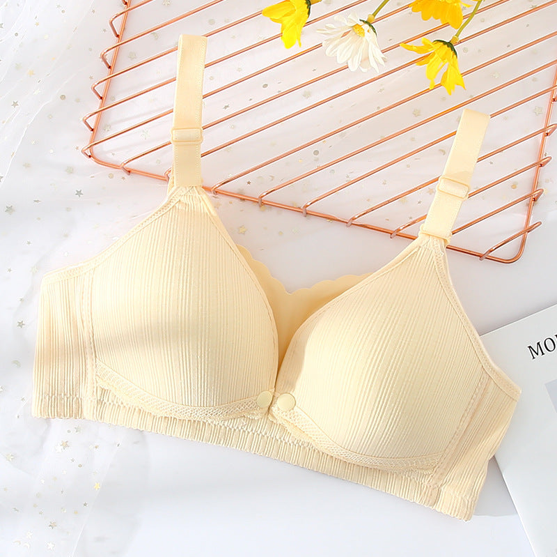 Front Buckle Nursing Bra