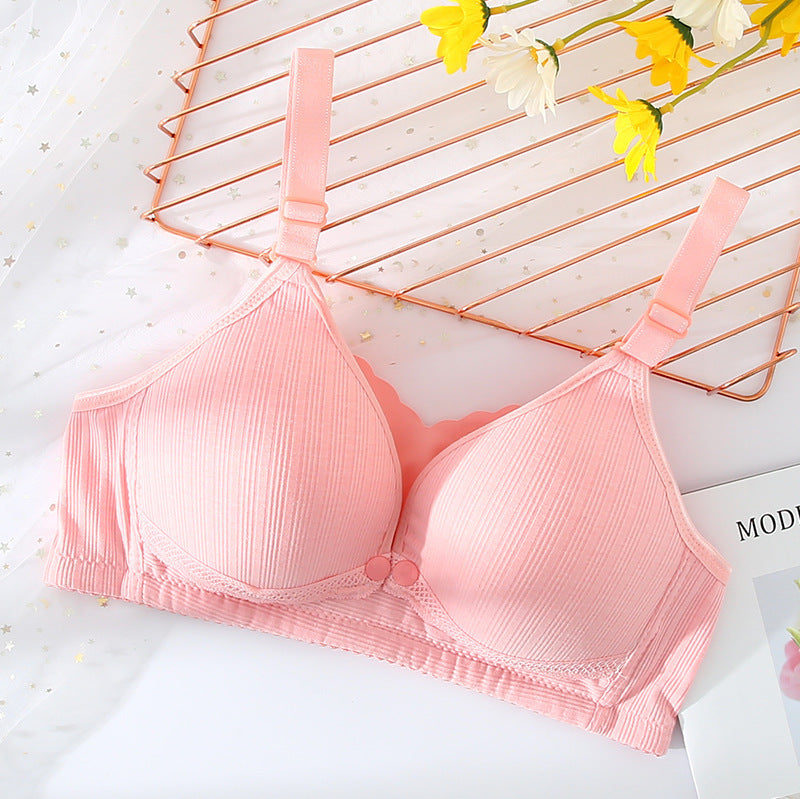 Front Buckle Nursing Bra