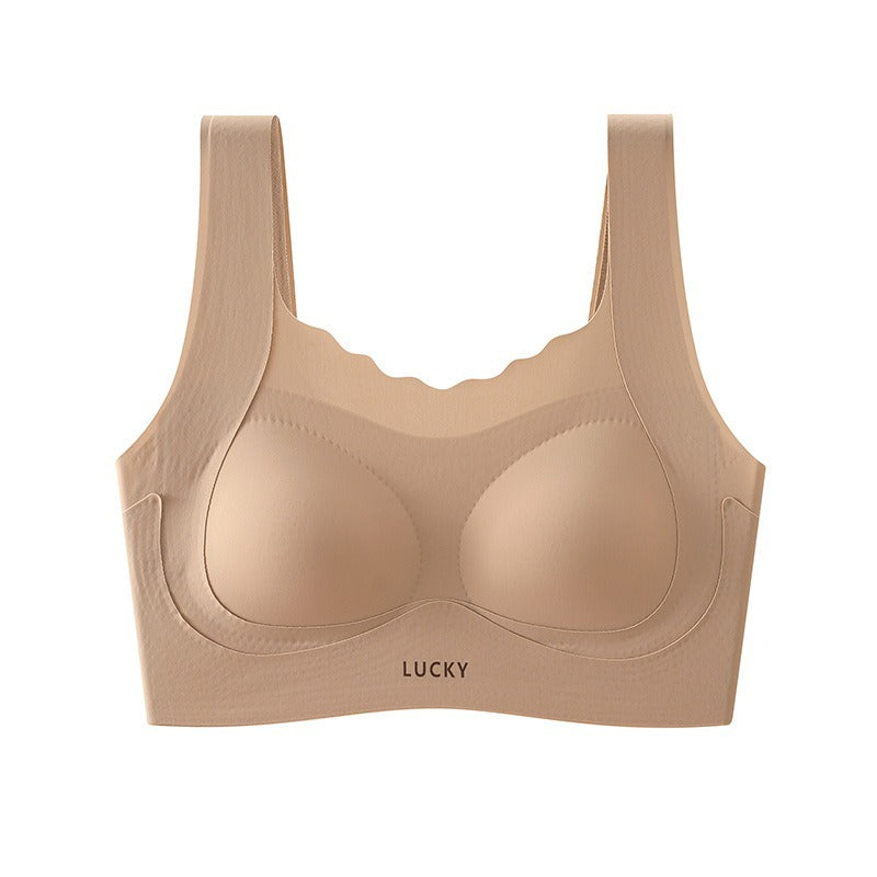 Girls Seamless Sports Bra Vest for Ages 12-18 Breathable Shock-Proof Full Coverage Bra